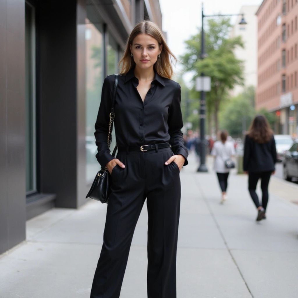 Monochrome Look with a Twist