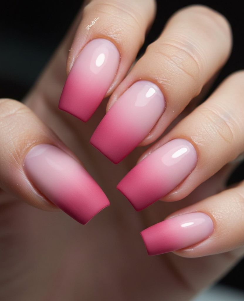 Stunning nail designs: Ombre Delight