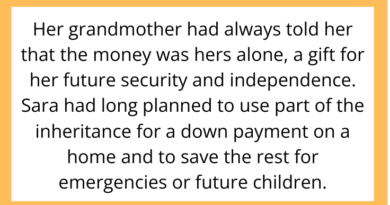 AITAH for Not Letting My Husband Take My Inheritance to Start His Business?