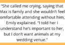 AITAH for Telling My Sister She Can’t Bring Her Dog to My Wedding?