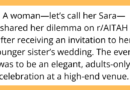 AITAH for Refusing to Attend My Sister’s Child-Free Wedding Because I Have a Baby?