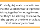 AITAH for Not Paying for My Girlfriend’s Portion of the Vacation I Planned?