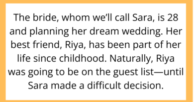 AITAH for Telling My Best Friend She’s Not Invited to My Wedding Because of Her Boyfriend?
