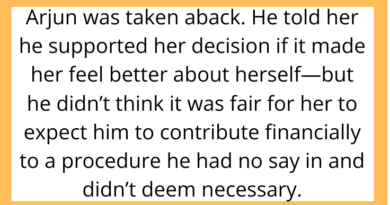 AITAH for Refusing to Pay for My Girlfriend’s Cosmetic Surgery After She Assumed I Would?