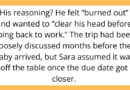 AITAH for Refusing to Let My Husband Take a Solo Trip Just Weeks After Our Baby Was Born?