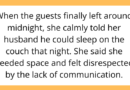AITAH for Telling My Husband to Sleep on the Couch After He Invited His Friends Over Without Asking Me?