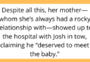 AITAH for Not Letting My Mom See My Newborn After She Brought My Ex to the Hospital?