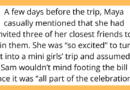 AITAH for Refusing to Pay for My Girlfriend’s Expensive Birthday Trip After She Invited Her Friends Without Asking Me?