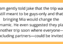 AITAH for Not Letting My Best Friend’s Girlfriend Come on Our Annual Guys’ Trip?