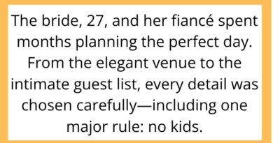 AITAH for Telling My Sister She Can’t Bring Her Kids to My Wedding?