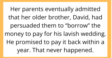AITAH for Refusing to Pay for My Brother’s Honeymoon After He Used My College Fund for His Wedding?