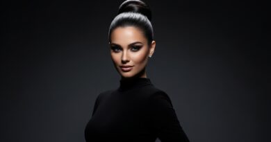 21 Center-Part Updo Techniques for Balanced Elegance