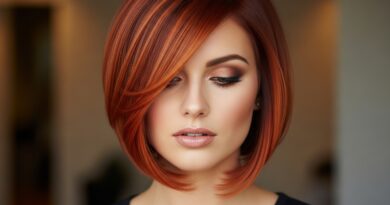 Balayage 20 Auburn Ember Glows Fiery for Autumn Vibes