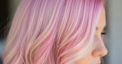 Twists 22 Cotton Candy Pink Streaks Temporary for Fun Events