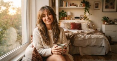 19 Trendy Wolf Cut Hairstyles Shaggy Layers Curtain Bangs Face Framing