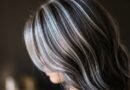 Boldly 28 Metallic Mercury Streaks Shimmering Cool Toned Edgy