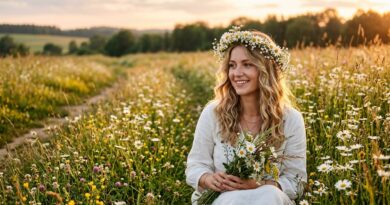 21 Pretty Floral Hairstyles Spring Wedding Garden Party Boho Romantic Pins