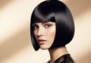 17 Shiny Jet Black Hairstyles High Gloss Korean Inspired Sleek Bold