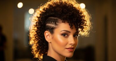 21 Faux Hawk Hairstyles for Women Edgy Fierce Center Volume Sides