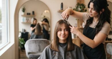How To Style Curtain Bangs When Your Hair Is Naturally Straight
