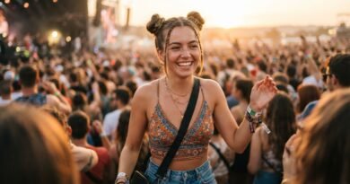 Cute Space Buns Tutorial for Concerts and Summer Music Festivals