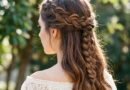 32 Half Up Half Down Hairstyles with Braids That Help You Ditch Your Old Routine