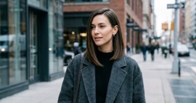 Sleek City Girl Bob Finishes Styled With Lightweight Multi Hairspray