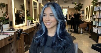 20 Blue-Black Hair Color Ideas With Glossy Dimension and Modern Styling